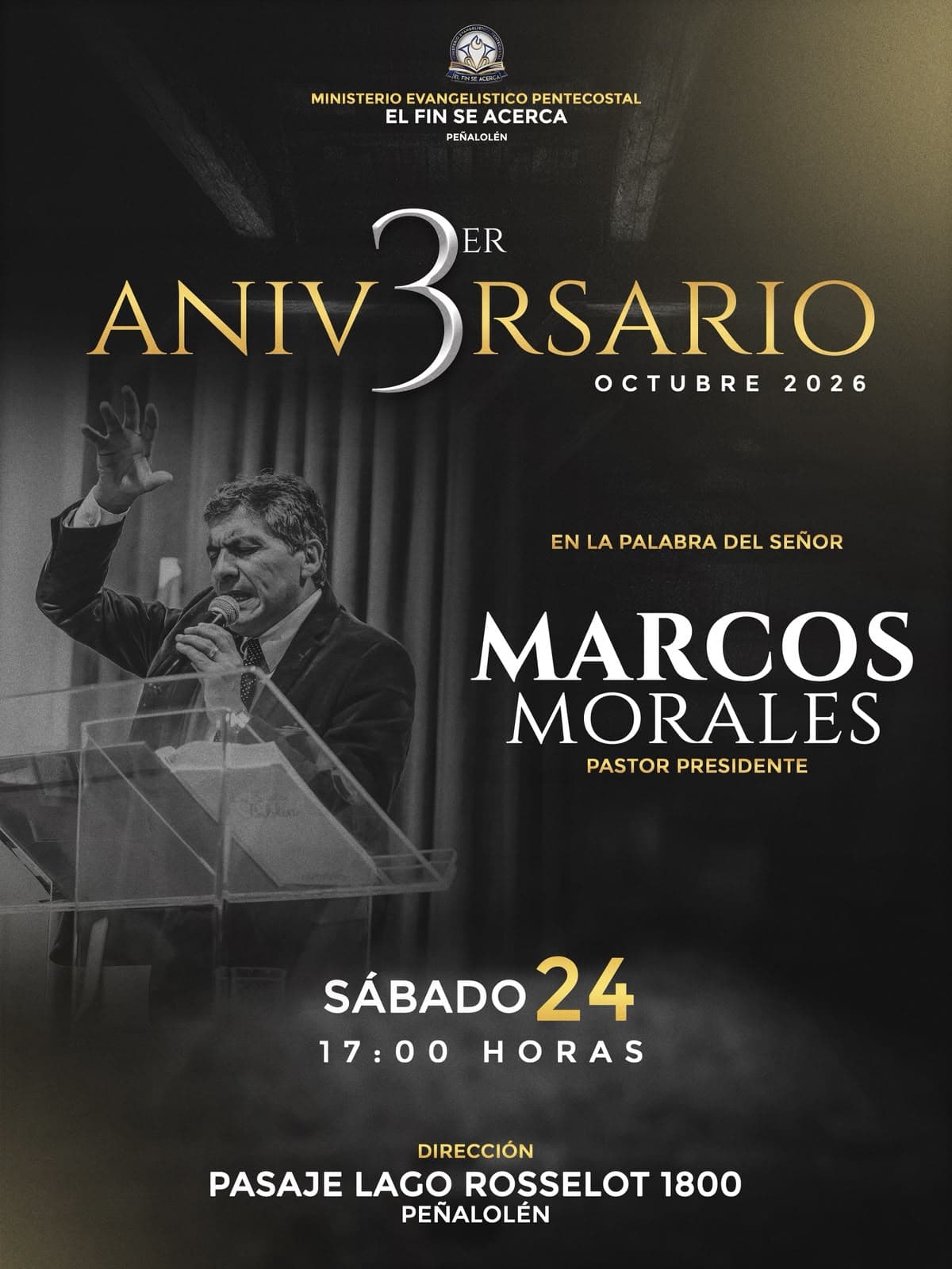 3er Aniversario - El fin se acerca - Peñalolén,